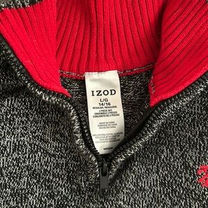 Boys IZOD long sleeved sweater